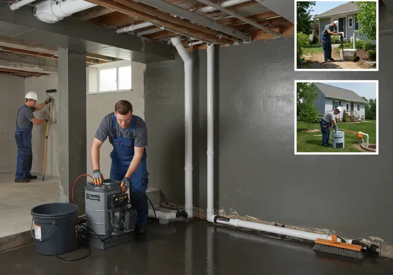 Basement Waterproofing and Flood Prevention process in Harrison, OH